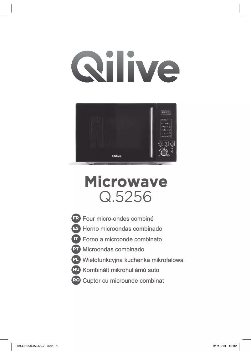 Page n°1 - Manuel utilisateur Qilive Q.5256