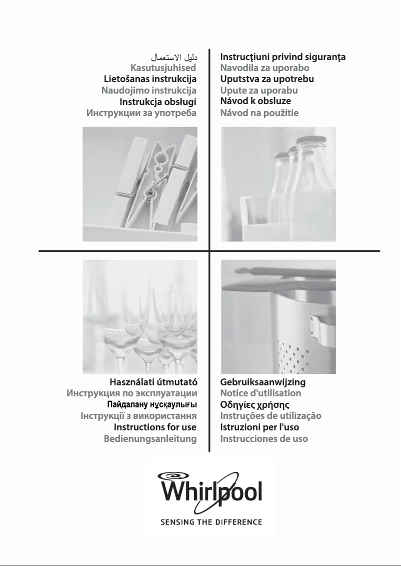 Page 1 de la notice Manuel utilisateur Whirlpool ACM 932/BF