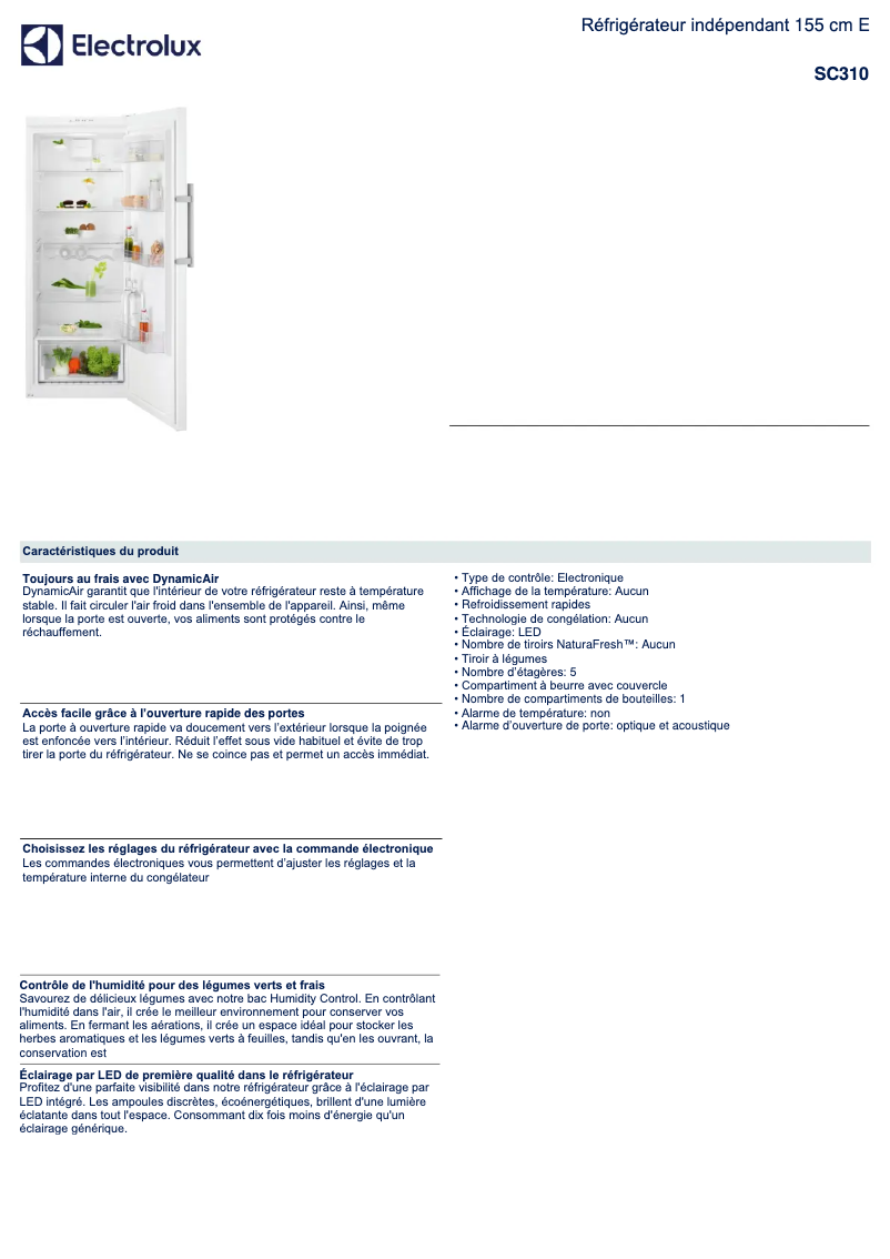 Imagen de la primera página del manual del dispositivo SC310