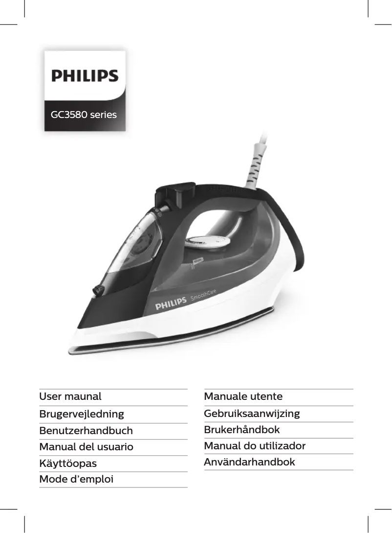 Page 1 de la notice Manuel utilisateur Philips SmoothCare GC3583