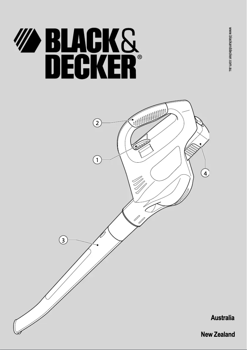 Page n°1 - Manuel utilisateur Black & Decker BS118