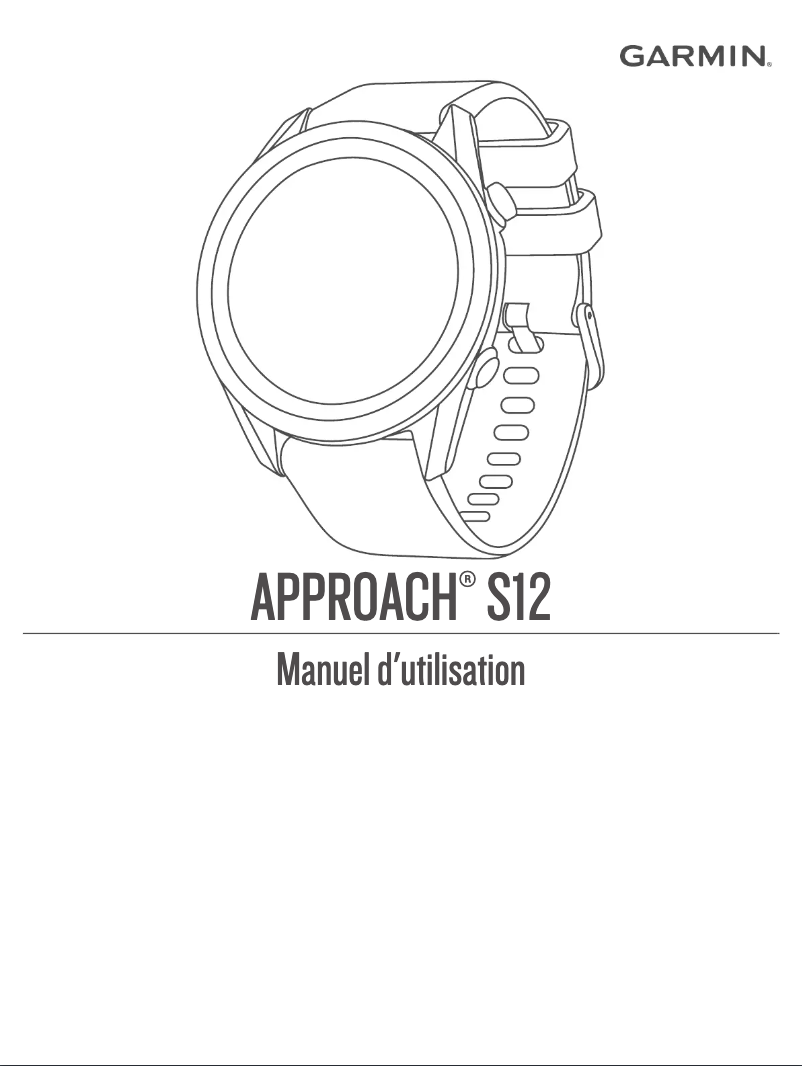 Página 1 del manual Manual de usuario Garmin Approach S12