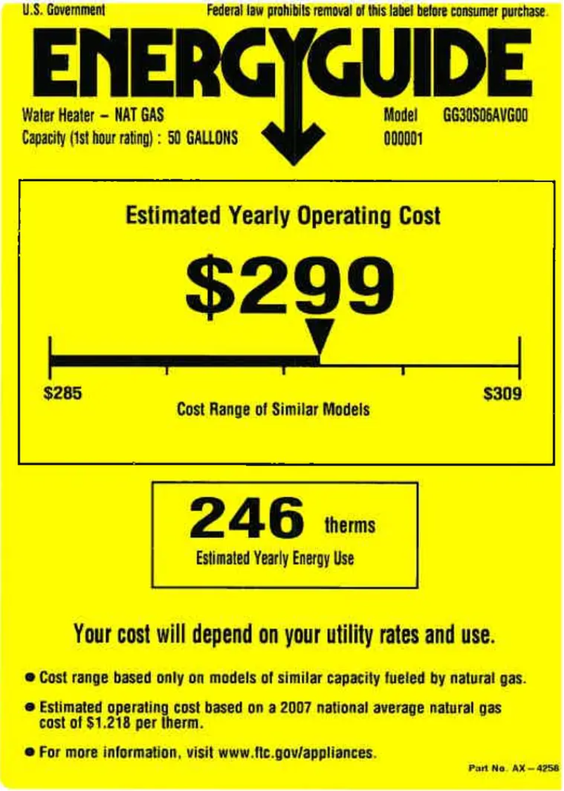 Image de la première page du manuel de l'appareil GG30S06AVG