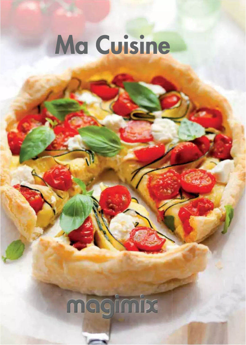 Image de la première page du manuel de l'appareil Patissier 6200 XL