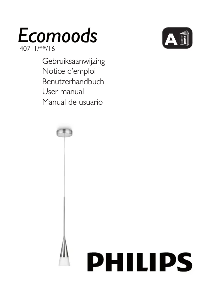 Página 1 del manual Manual de usuario Philips Ecomoods 407111116