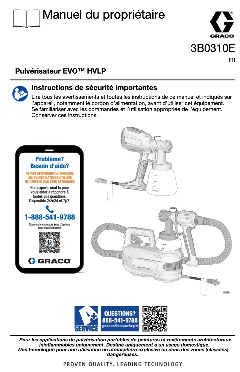Image de la première page du manuel de l'appareil EVO Plus 27F401
