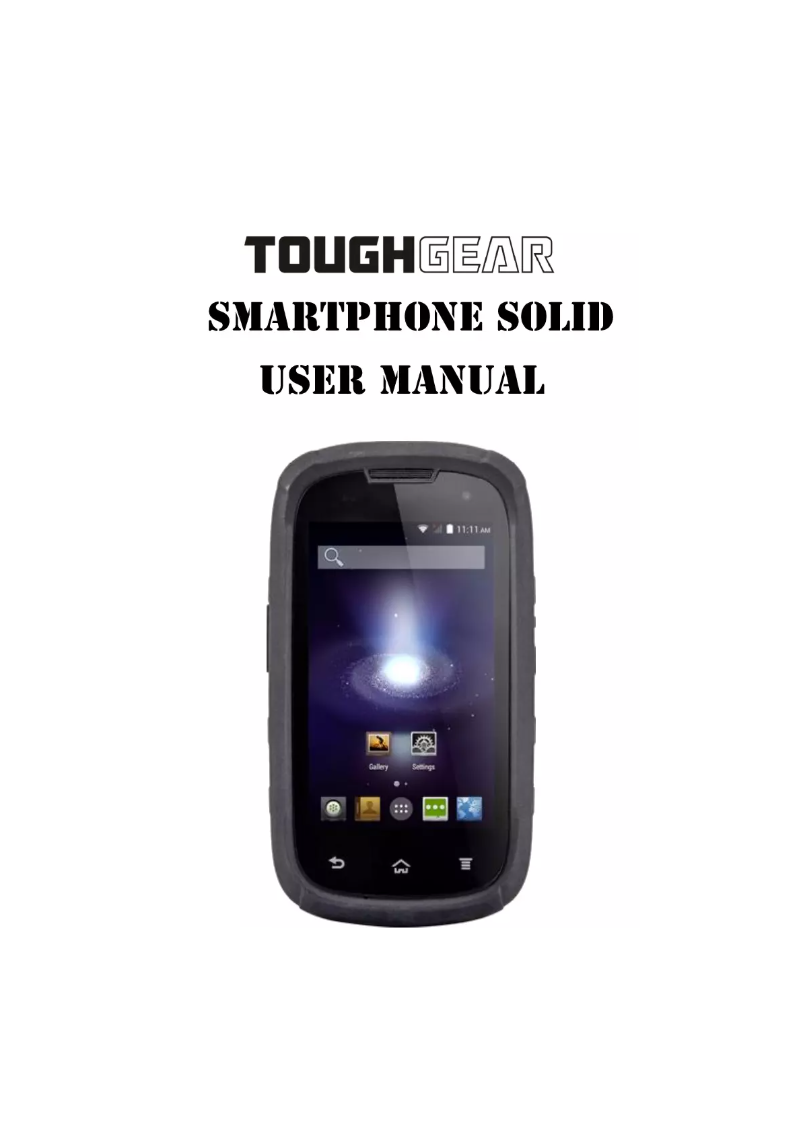 Image de la première page du manuel de l'appareil Solid