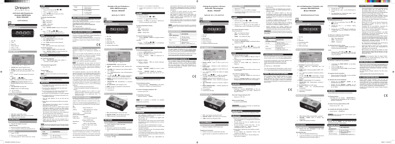 Image de la première page du manuel de l'appareil RRA 320PK