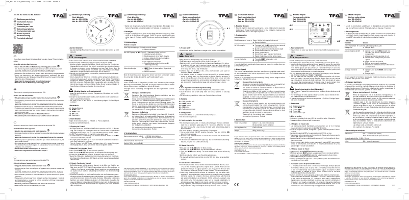 Página 1 del manual Manual de usuario TFA 60.3545.02