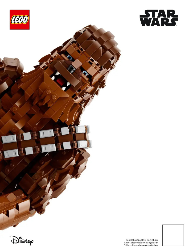 Page 1 de la notice Consignes visuelles Lego Star Wars 75371