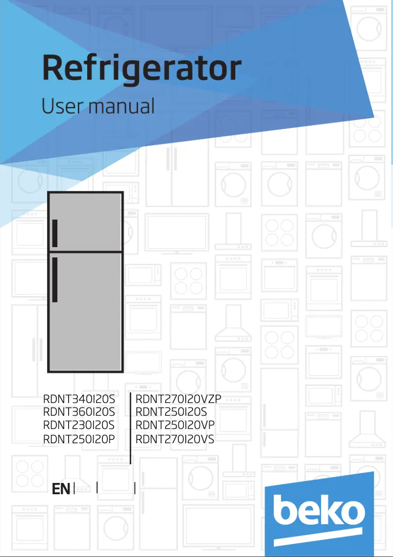 Image de la première page du manuel de l'appareil RDNT250I20P