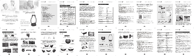 Page n°1 - Manuel utilisateur Pyle Health PHPHA79