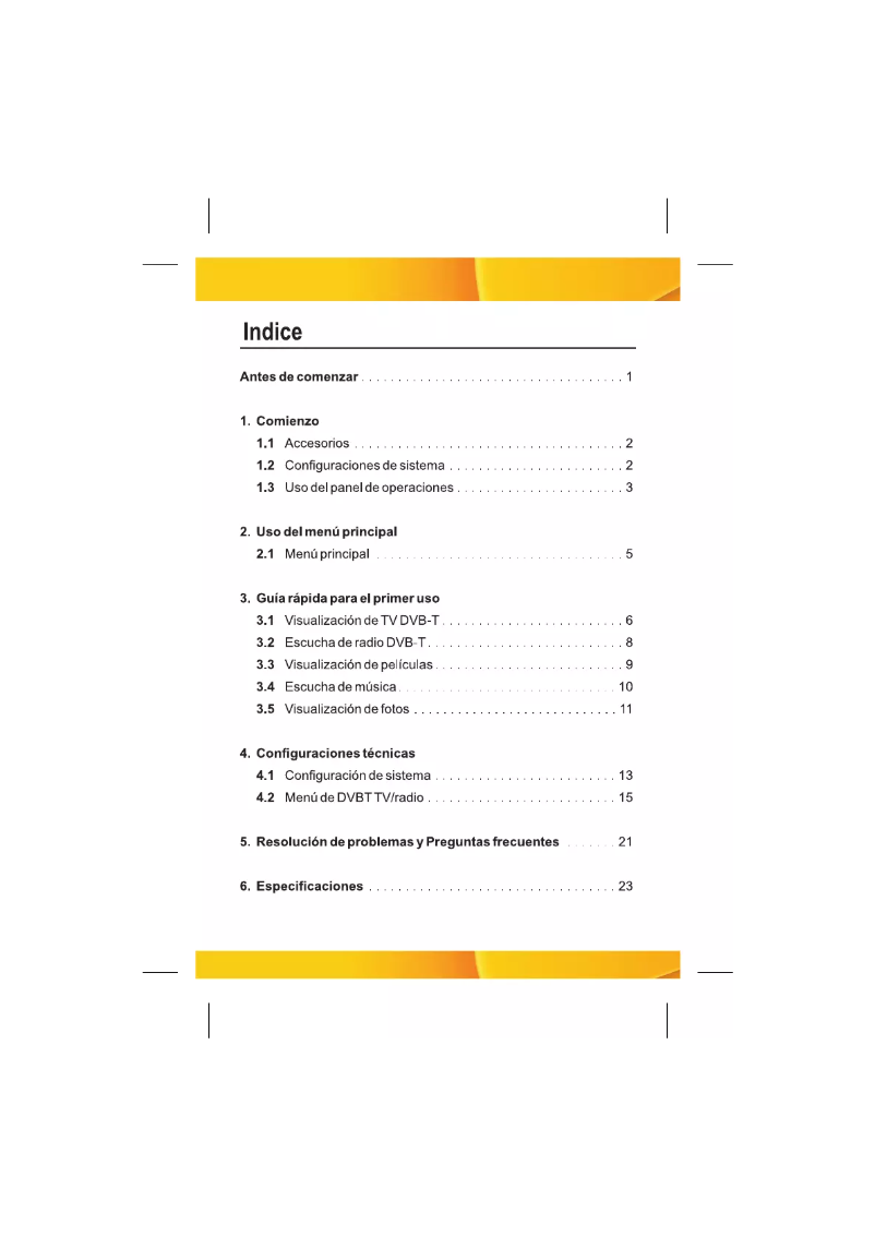 Page 1 de la notice Manuel utilisateur Airis PMT00