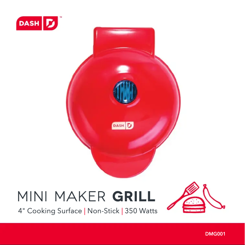 Página 1 del manual Manual de usuario Dash Mini Maker DMG001AQ