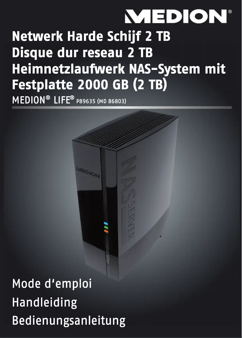 Page n°1 - Manuel utilisateur Medion LIFE P89631