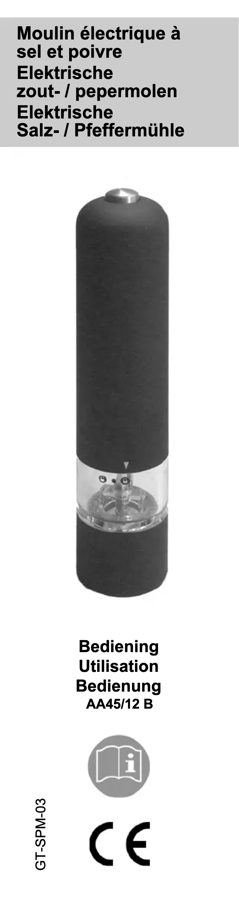 Page n°1 - Manuel utilisateur GlobalTronics GT-SPM-03