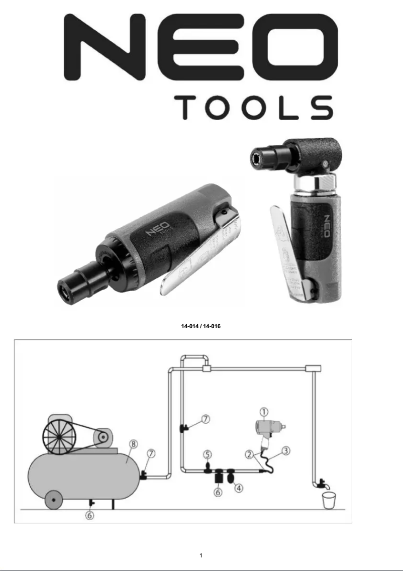 Page n°1 - Manuel utilisateur Neo 14-016
