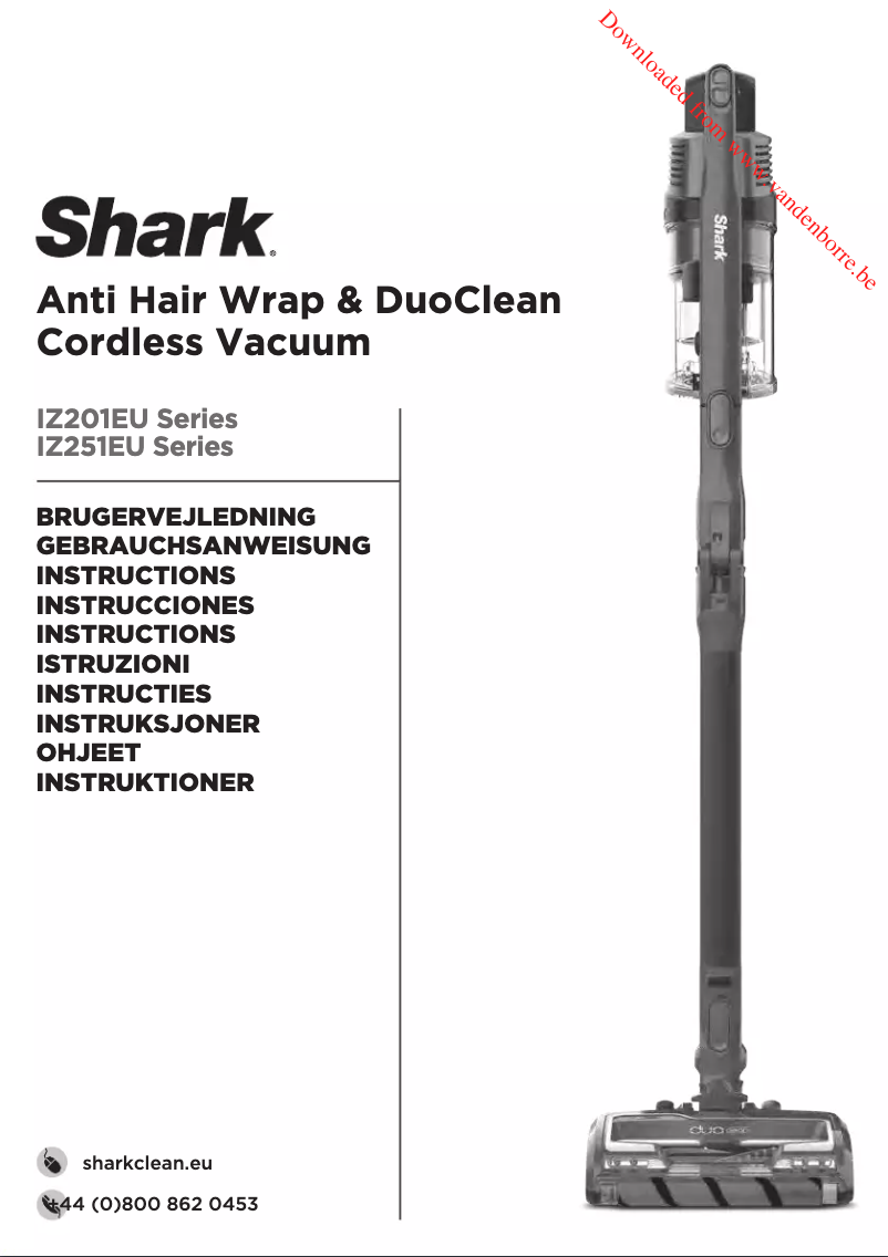 Image de la première page du manuel de l'appareil Anti Hair Wrap & Duo Clean IZ201