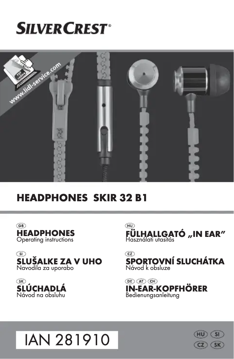 Page 1 de la notice Manuel utilisateur SilverCrest SKIS 32 B1