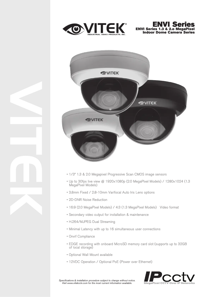 Página 1 del manual Manual de usuario Vitek VTD-13FN