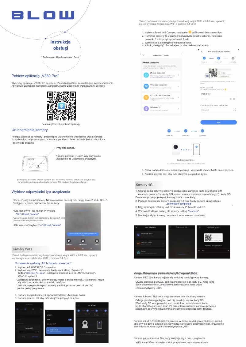 Page 1 of the manual User Manual BLOW H-262
