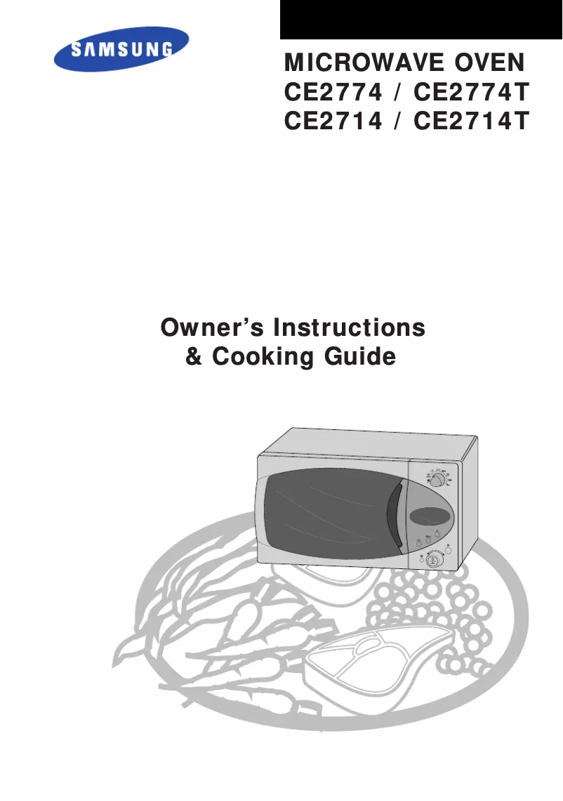 Page n°1 - Manuel utilisateur Samsung CE2774