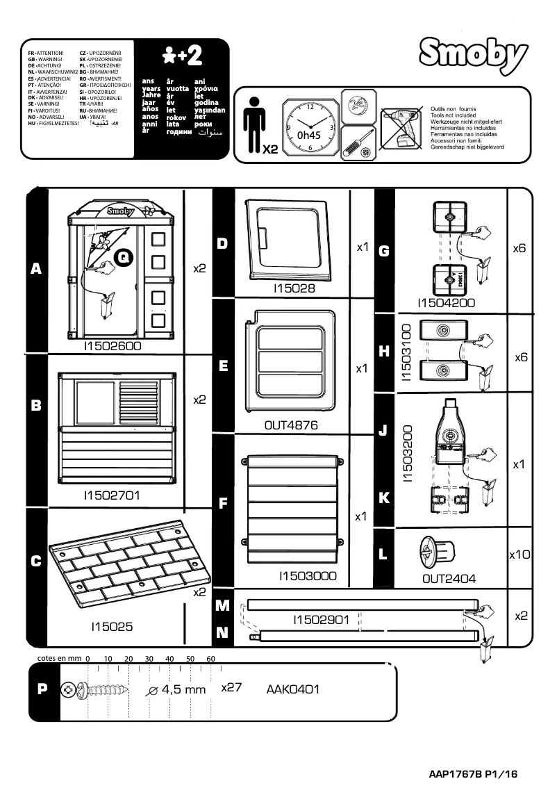 Image de la première page du manuel de l'appareil Nature 810704