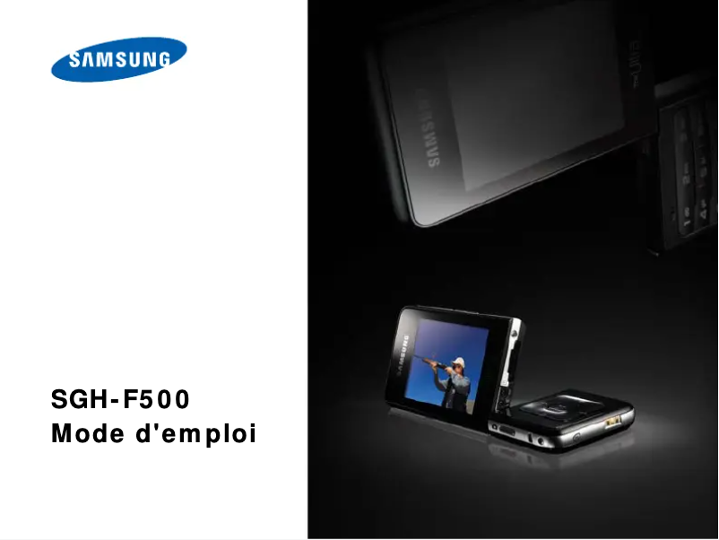 Page 1 de la notice Manuel utilisateur Samsung SGH-F500