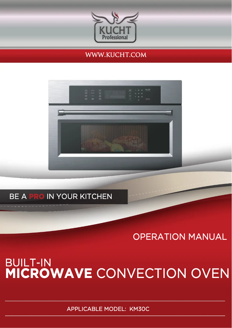 Page 1 de la notice Manuel utilisateur Kucht KM30C