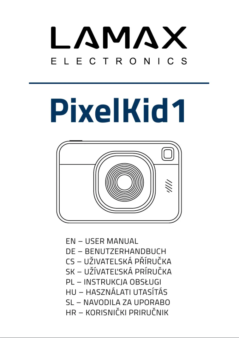 Page n°1 - Manuel utilisateur Lamax PixelKid1