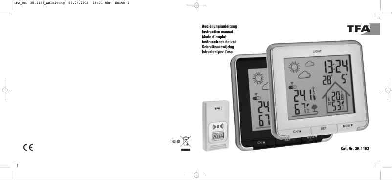 Image de la première page du manuel de l'appareil Life 35.1153.02