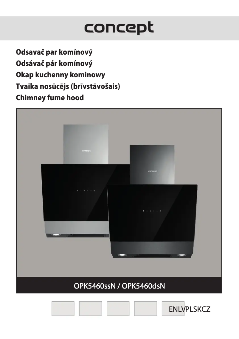 Page n°1 - Manuel utilisateur Concept OPK5460ssN