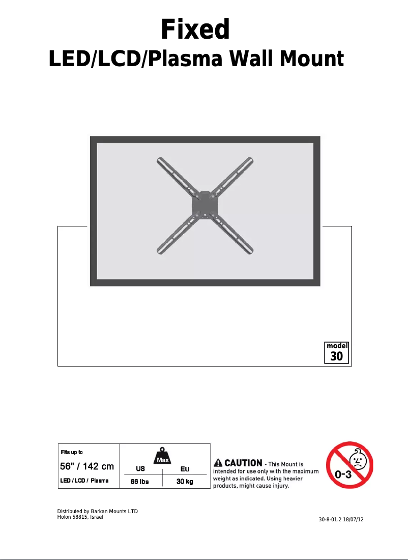Image de la première page du manuel de l'appareil 30