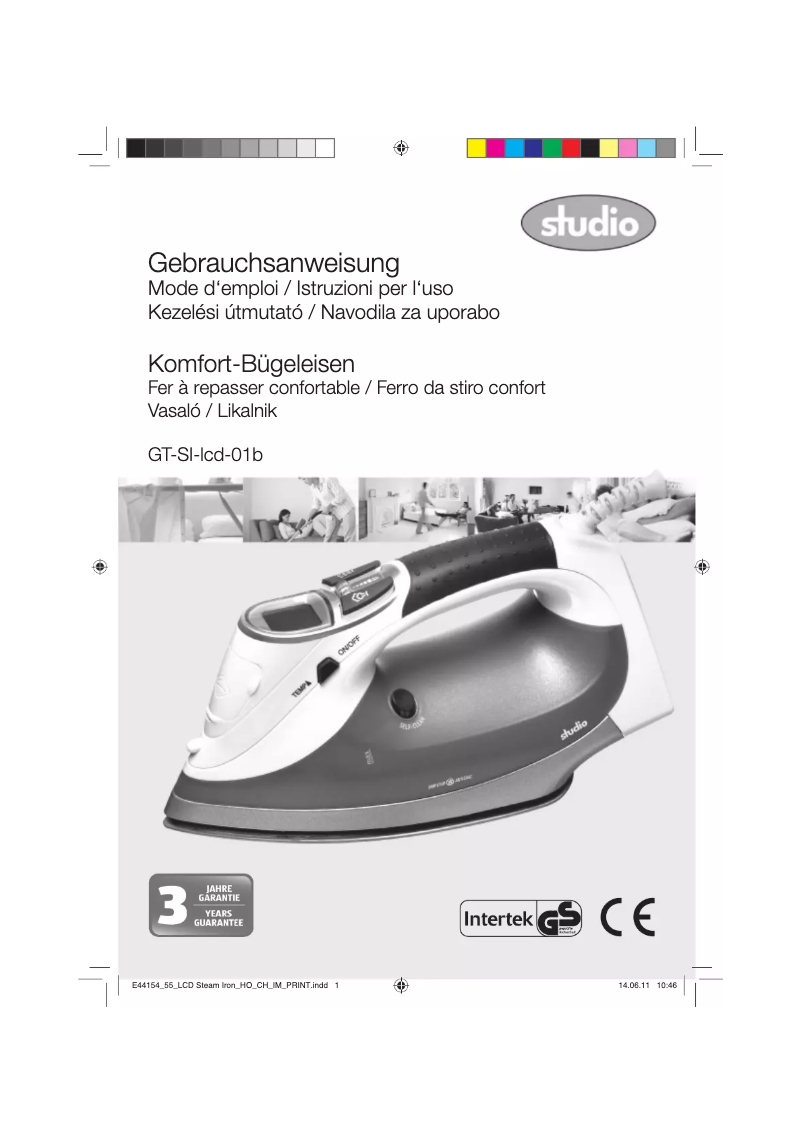 Página 1 del manual Manual de usuario Studio GT-SI-LCD-01