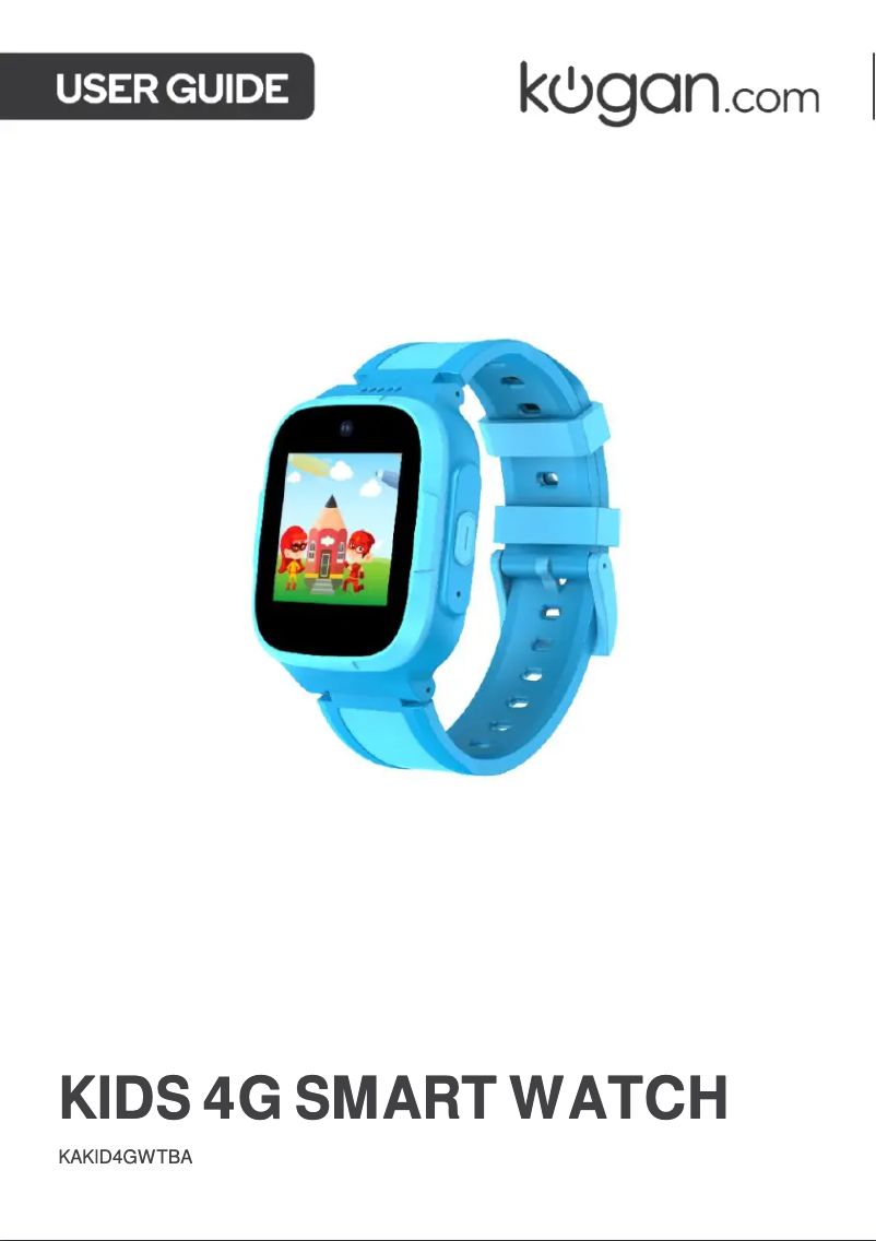 Page 1 de la notice Manuel utilisateur Kogan KAKID4GWTBA