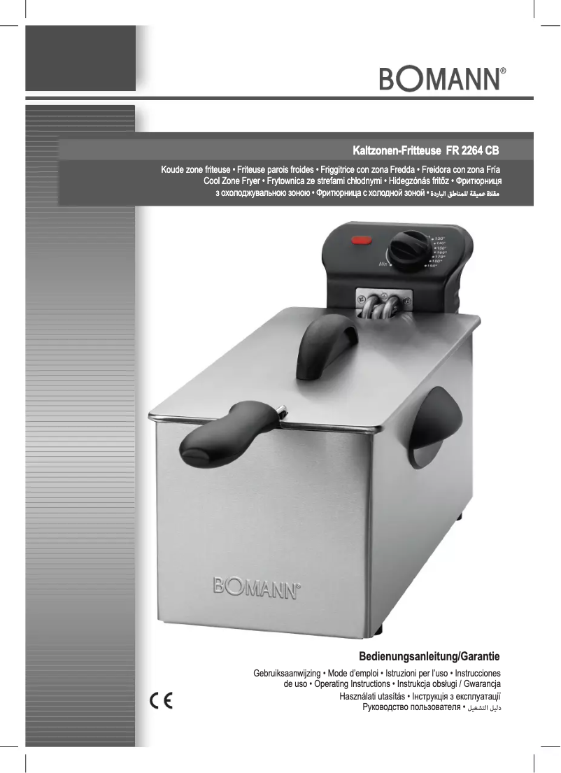 Page n°1 - Manuel utilisateur Bomann FR 2264 CB