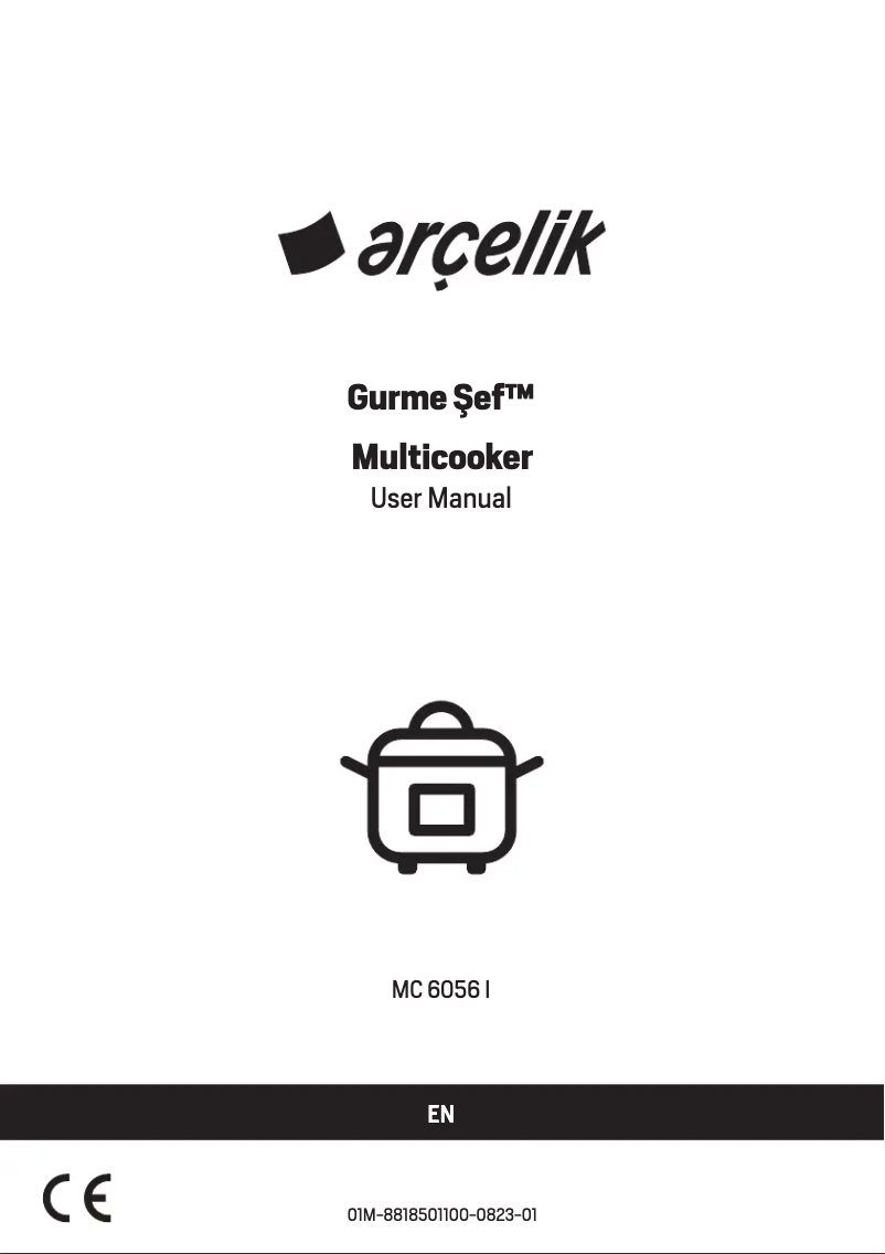 Page 1 de la notice Manuel utilisateur Arçelik MC 6056