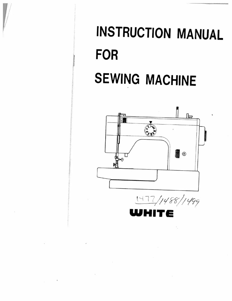 Page n°1 - Manuel utilisateur White W1488