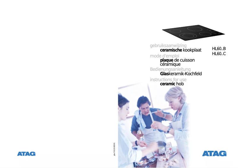 Page n°1 - Manuel utilisateur Atag HL60C