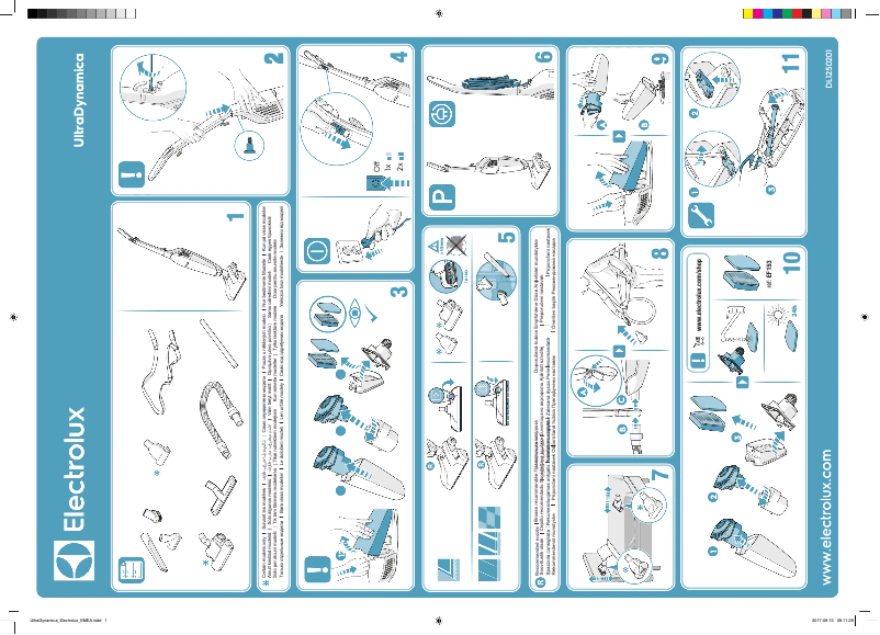 Imagen de la primera página del manual del dispositivo EUEL72LGM