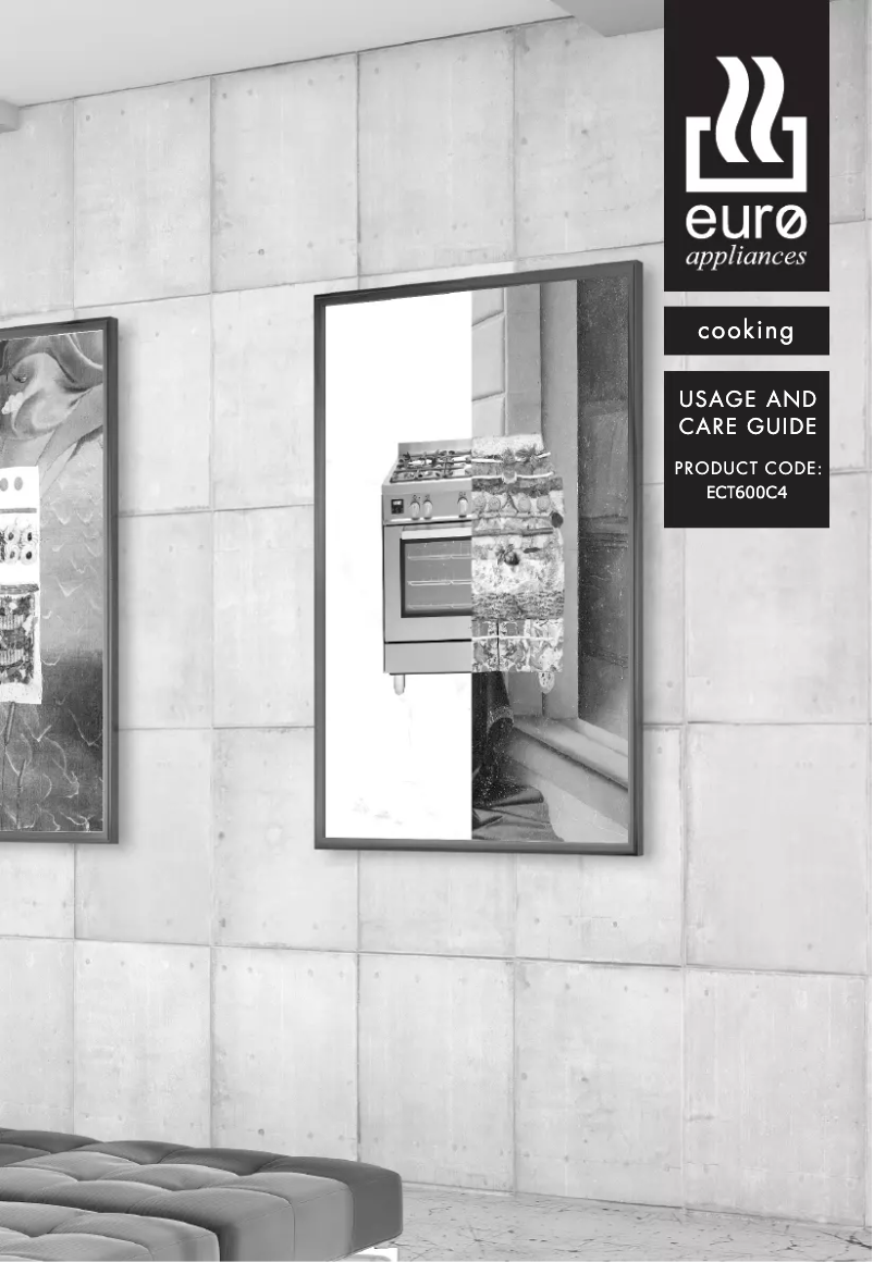 Page n°1 - Manuel utilisateur Euro Appliances ECT600C4