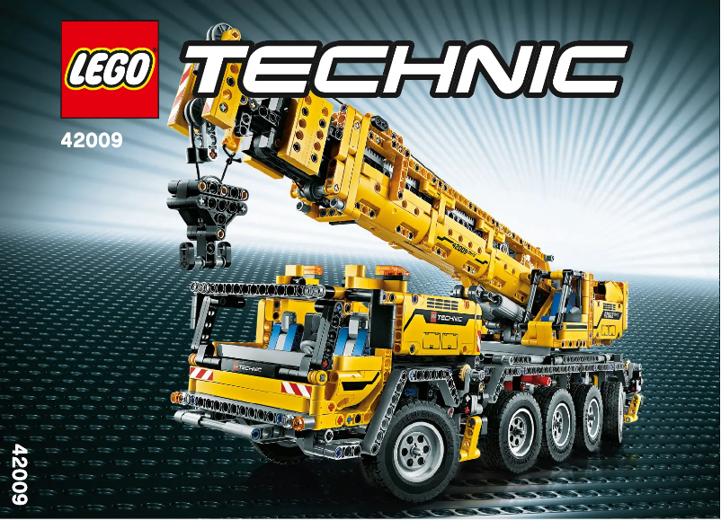 Page n°1 - Manuel utilisateur Lego Technic 42009