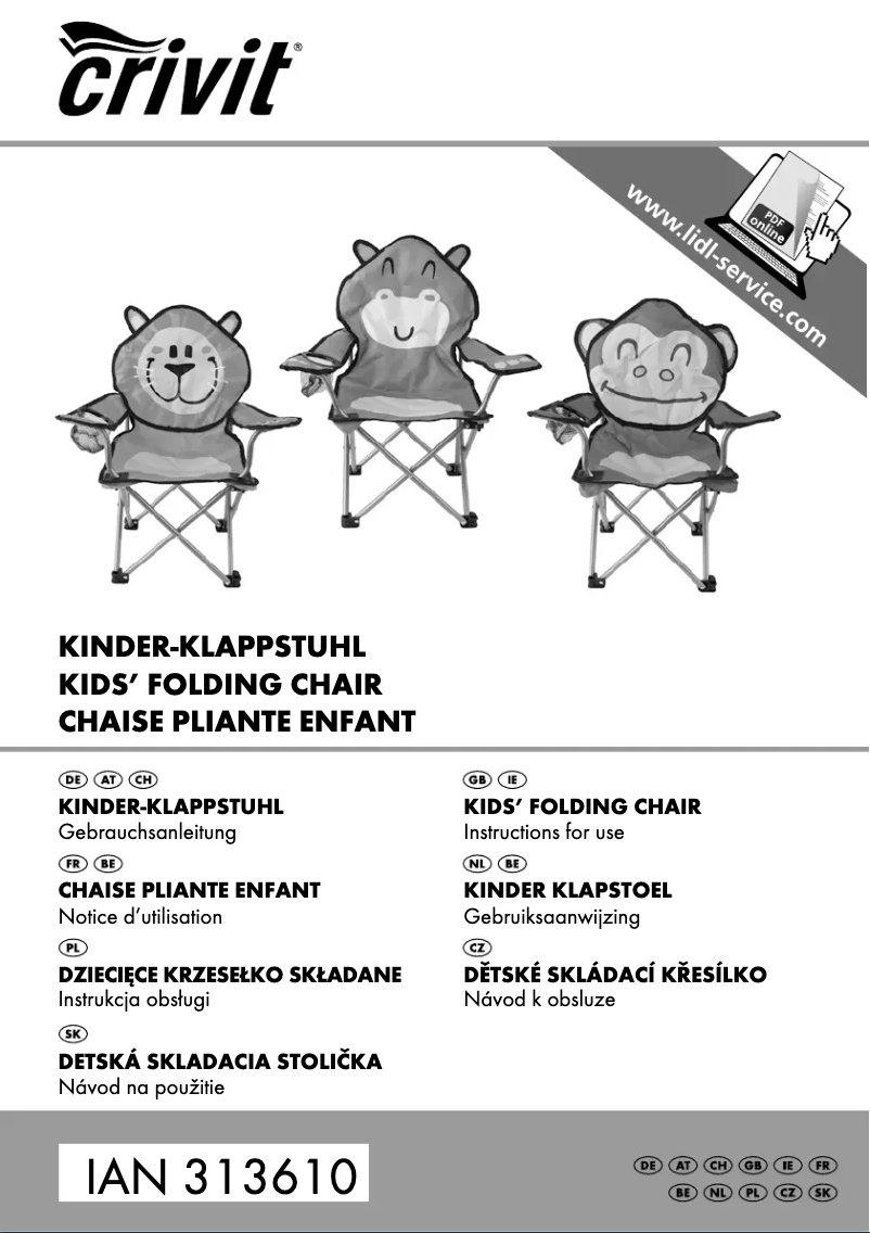 Página 1 del manual Manual de usuario Crivit IAN 313610