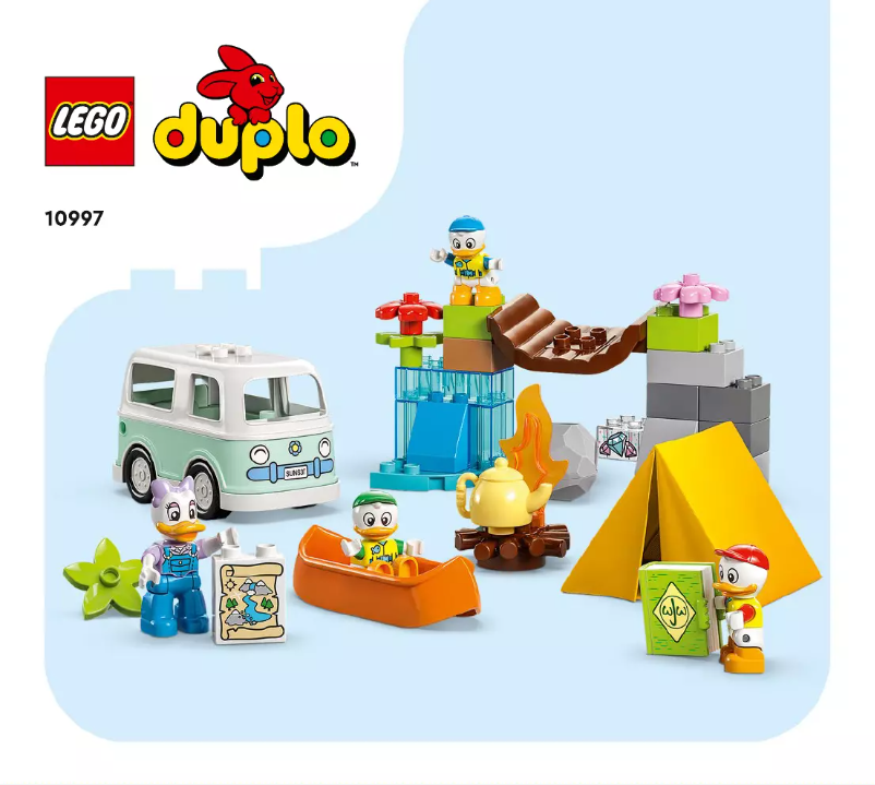 Page n°1 - Manuel utilisateur Lego Duplo 10997