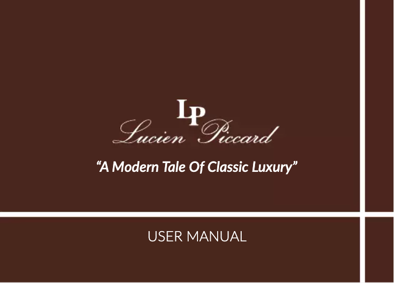 Image de la première page du manuel de l'appareil Morano