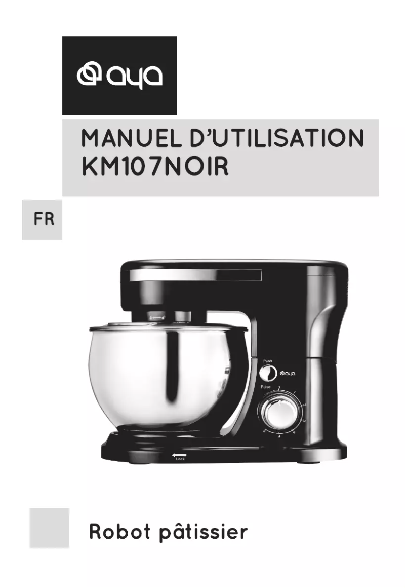 Image de la première page du manuel de l'appareil KM107