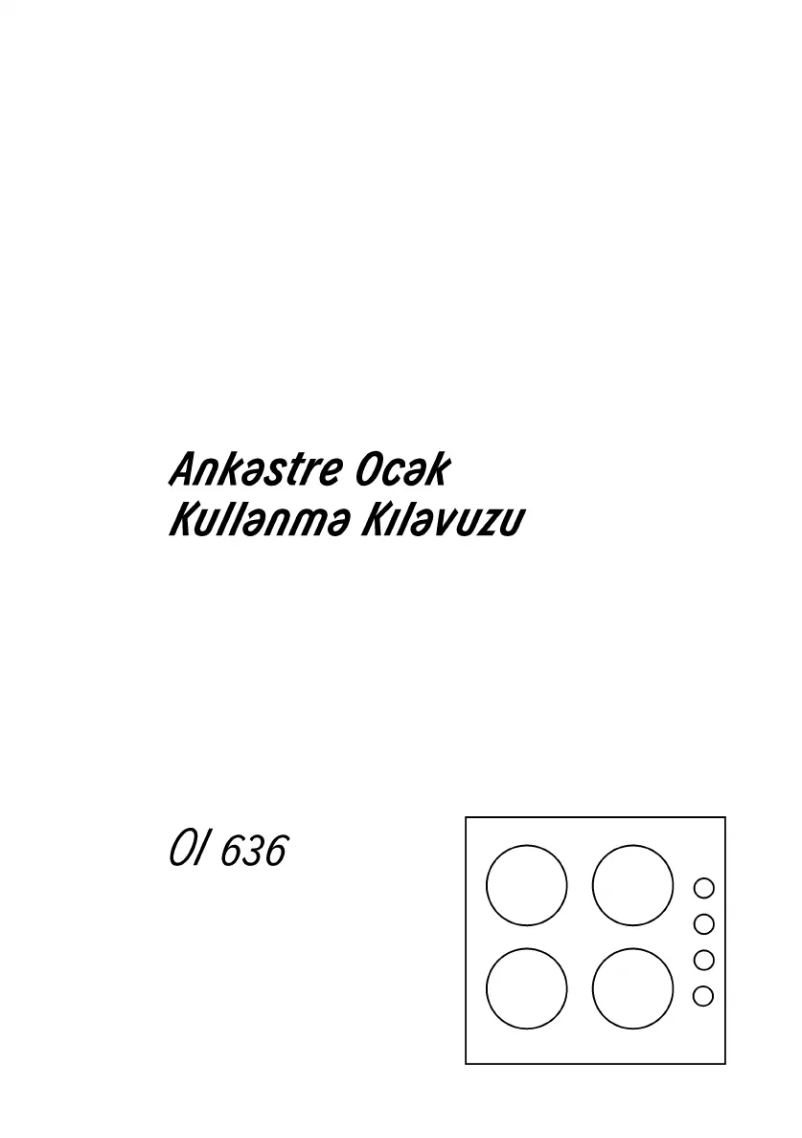 Page n°1 - Manuel utilisateur Arçelik OI 636