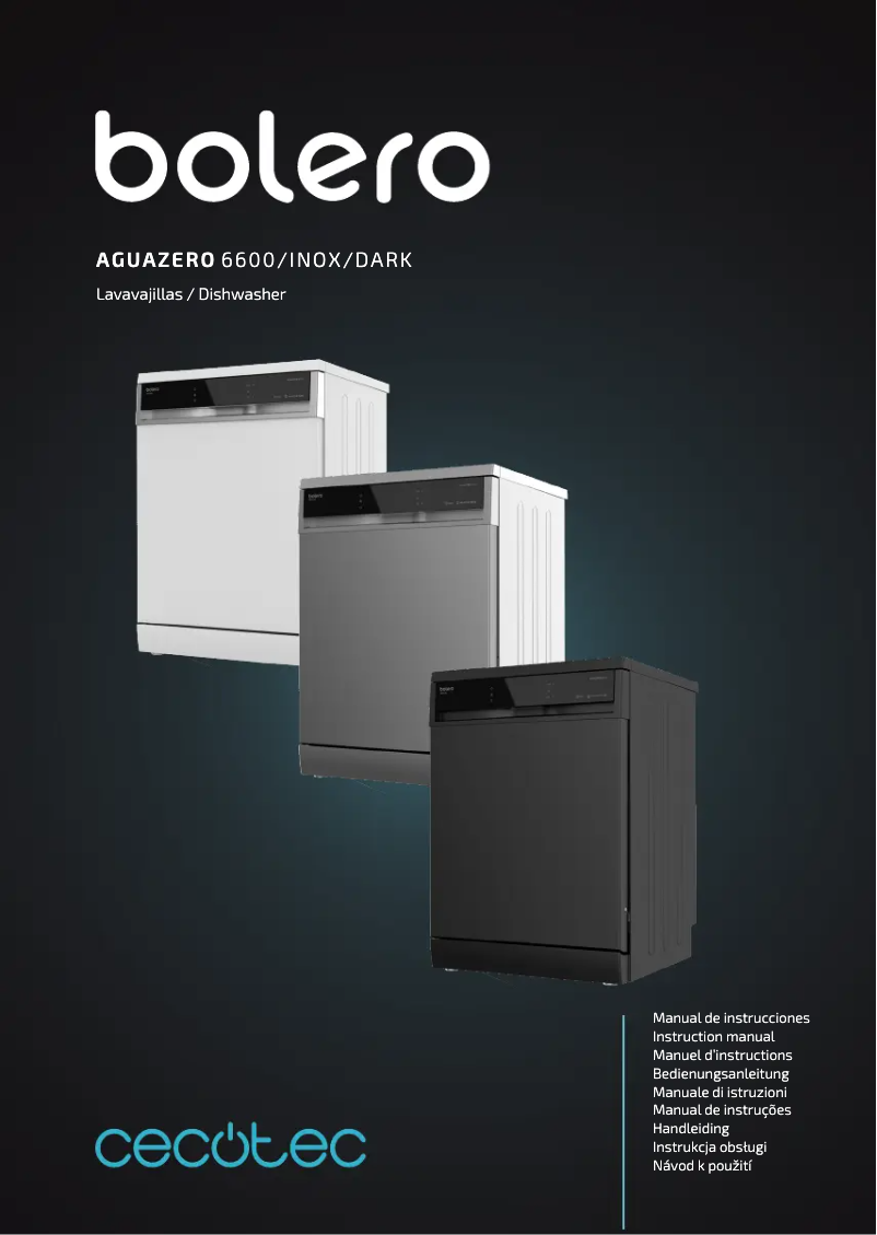 Image de la première page du manuel de l'appareil Bolero Aguazero 6600