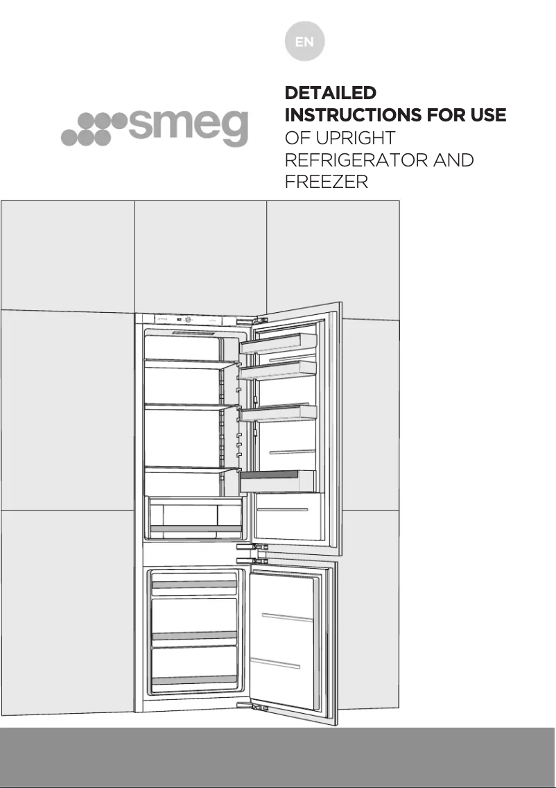 Page n°1 - Manuel utilisateur Smeg CI178NFDHS