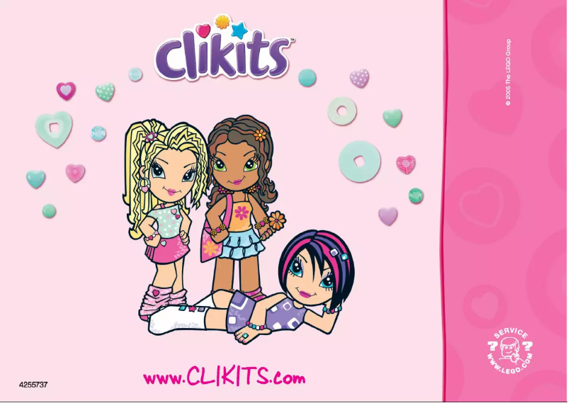 Image de la première page du manuel de l'appareil Clikits 7527